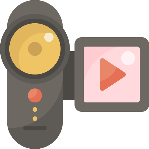 Grabadora de video icono gratis