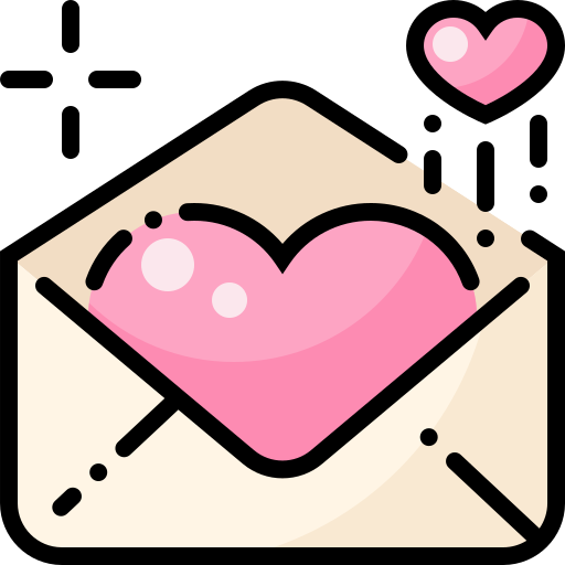 lettre d'amour Icône gratuit lettre d'amour Icône gratuit