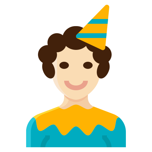 Palhaço grátis ícone