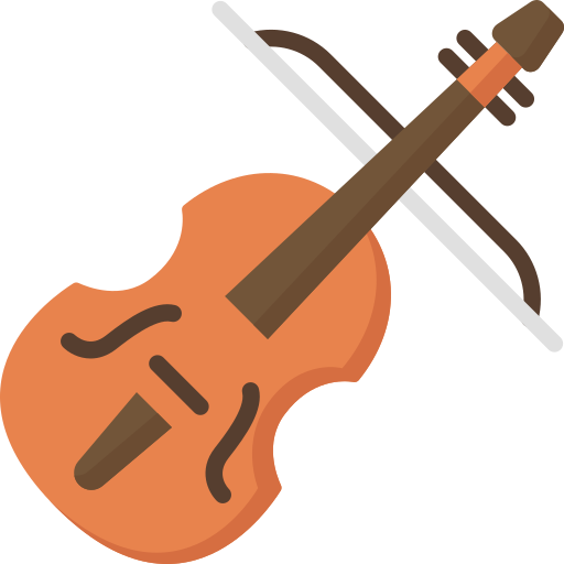 violín icono gratis