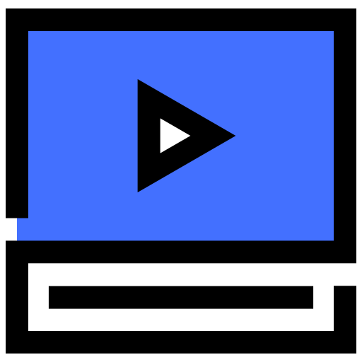 lecteur vidéo Icône gratuit