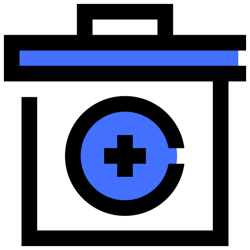 Botiquín de primeros auxilios icono gratis