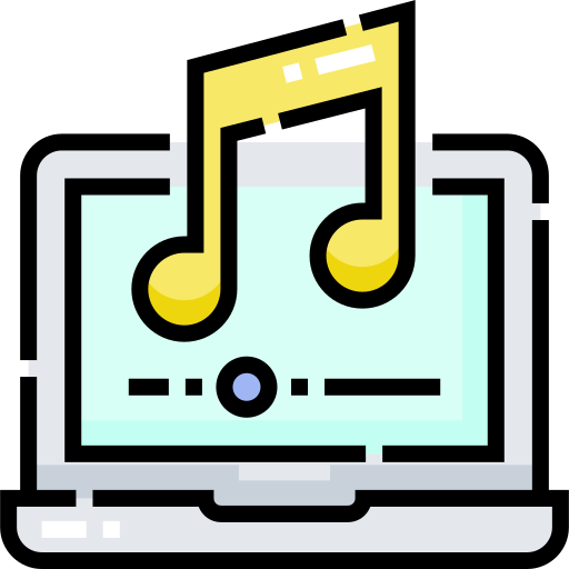 Music Detailed Straight Lineal color icon