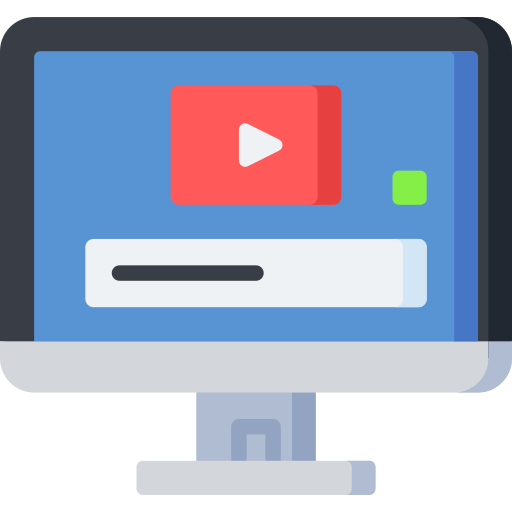 an educational video icon