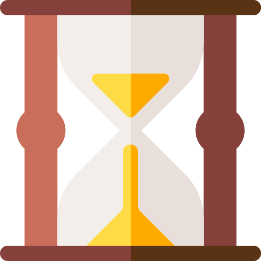 Reloj de arena icono gratis