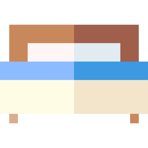 Bed Basic Straight Flat icon