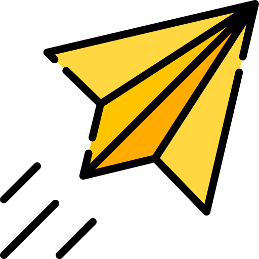 Paper plane free icon Paper plane free icon