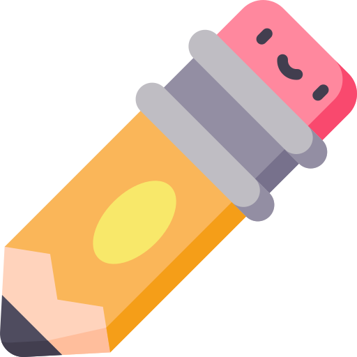 Pencil Kawaii Flat icon