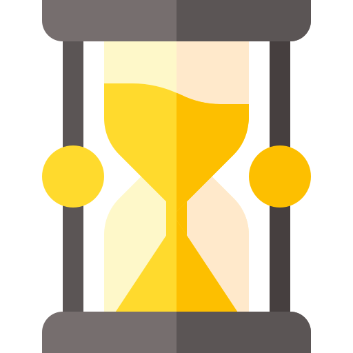 Reloj de arena icono gratis