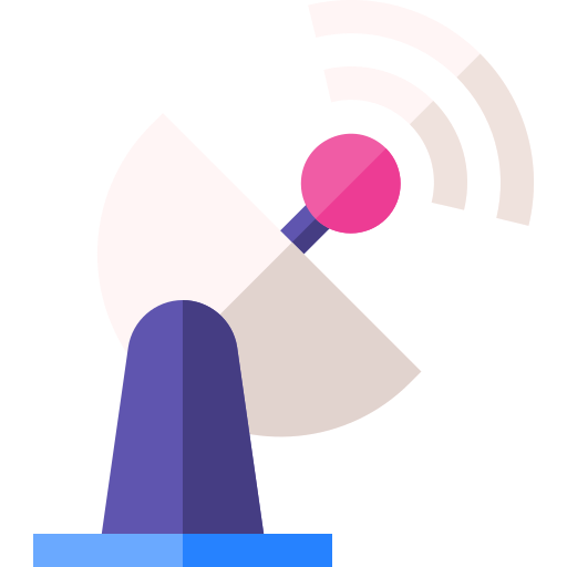 Antena parabólica icono gratis