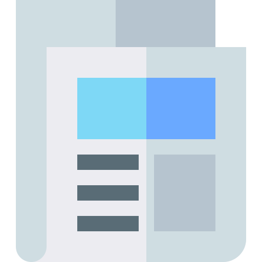 Periódico icono gratis