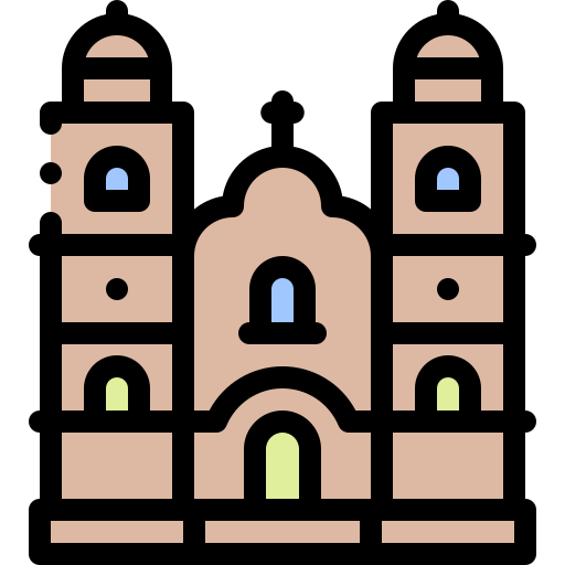 Iglesia de la compañía icono gratis