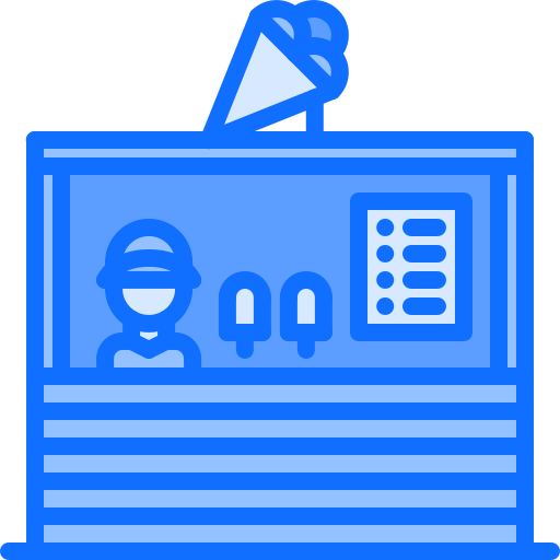 아이스크림 가게 무료 아이콘