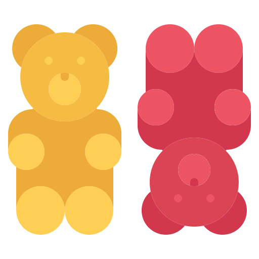 Gummy bear - Free food icons