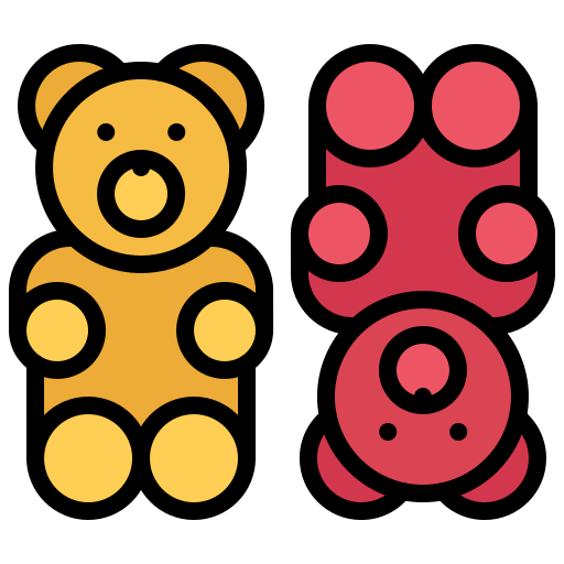 Gummy bear - Free food icons