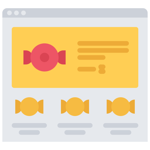 Candy free icon Candy free icon