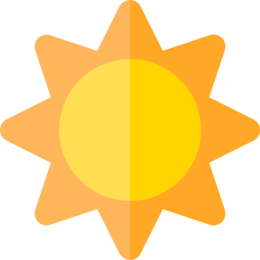 Sun free icon