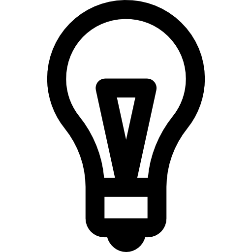 Light bulb Basic Rounded Lineal icon