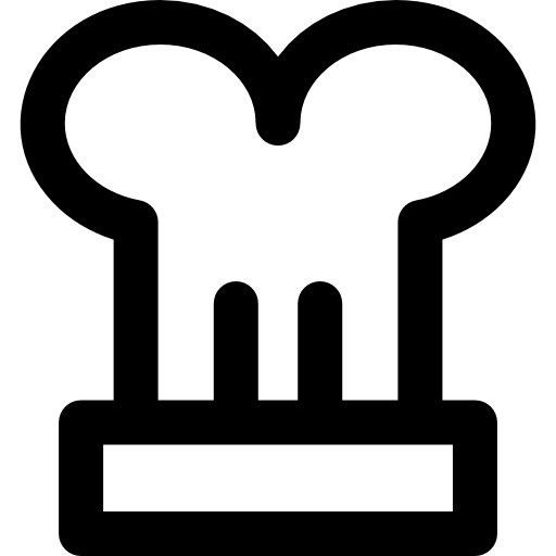 sombrero de cocinero icono gratis