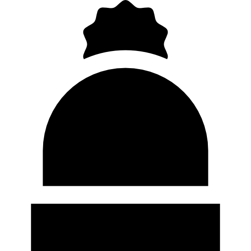 sombrero de invierno icono gratis