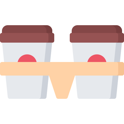 Cup carrier free icon Cup carrier free icon