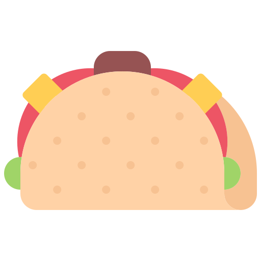 Taco icono gratis