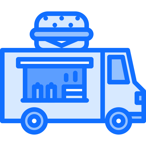 Food truck - Free transport icons