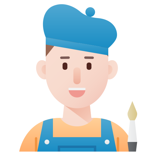 künstler kostenlos Icon
