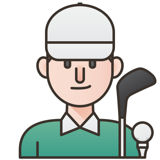 Golfer - Free social icons