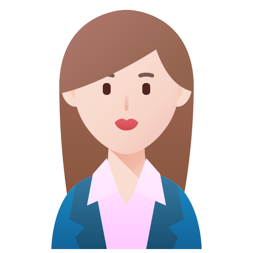 Mujer de negocios icono gratis