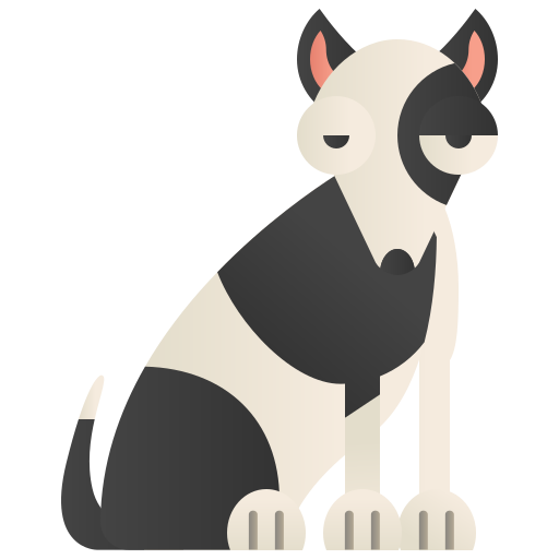 Bull terrier icono gratis