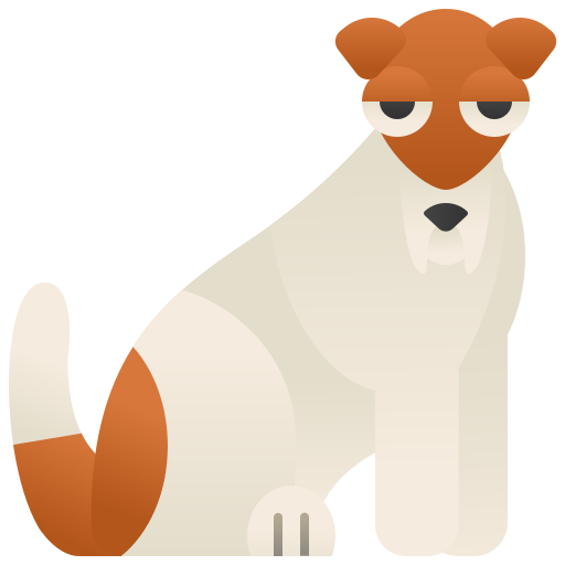 Fox terrier icono gratis