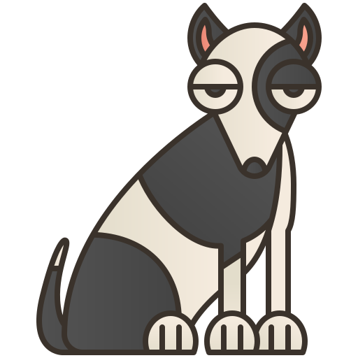 Bull terrier icono gratis