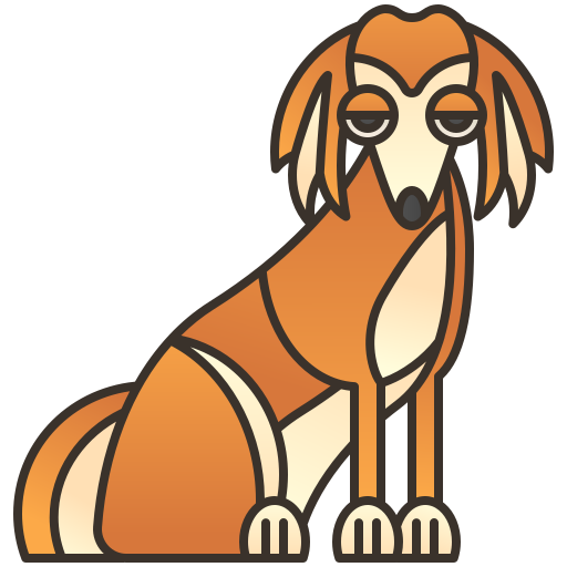 Saluki icono gratis