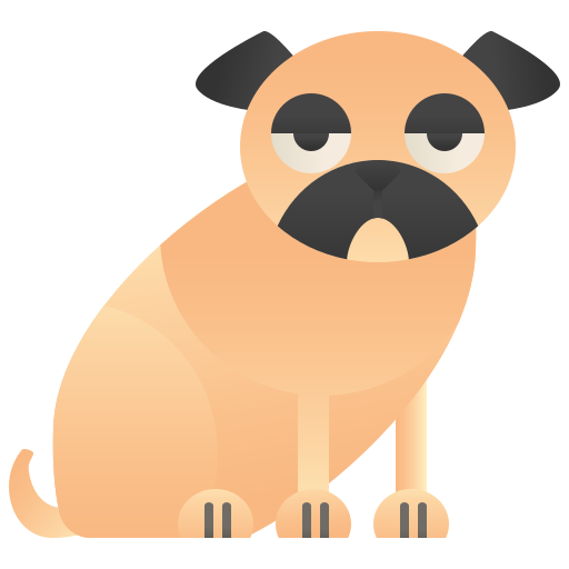 Pug icono gratis