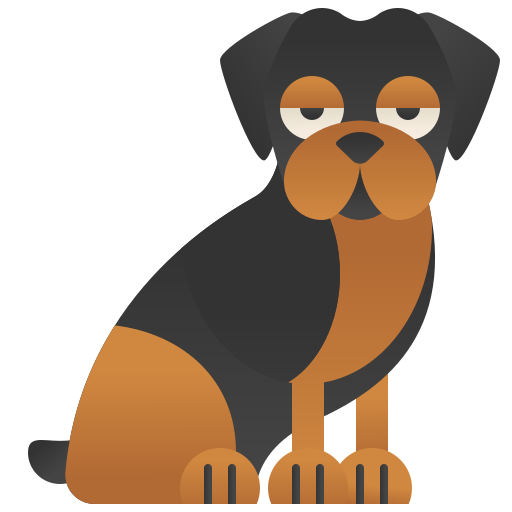 Rottweiler icono gratis