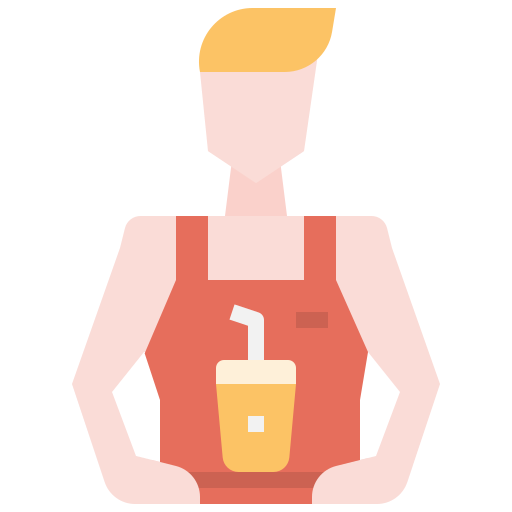Barista grátis ícone
