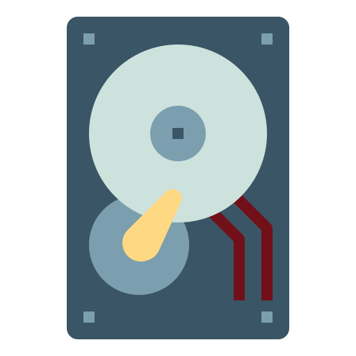 Hard drive - free icon