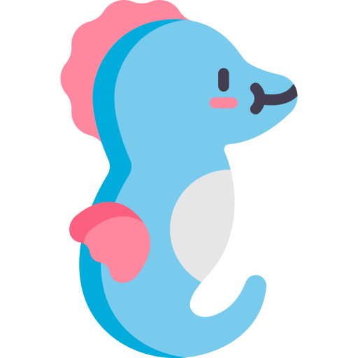 Caballito de mar icono gratis