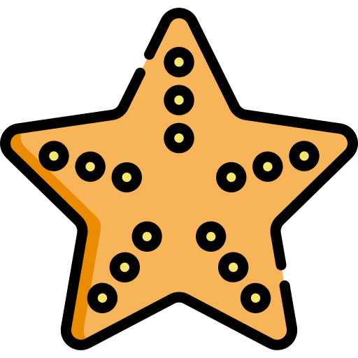 Estrella de mar icono gratis