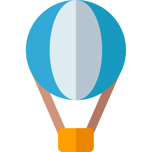 balão de ar quente grátis ícone