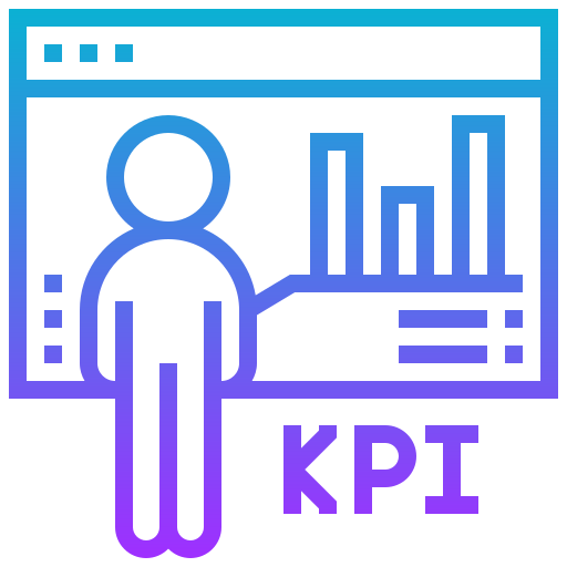 Kpi icono gratis