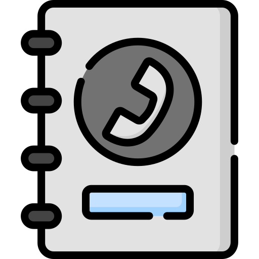 Guía telefónica - Iconos gratis de redes