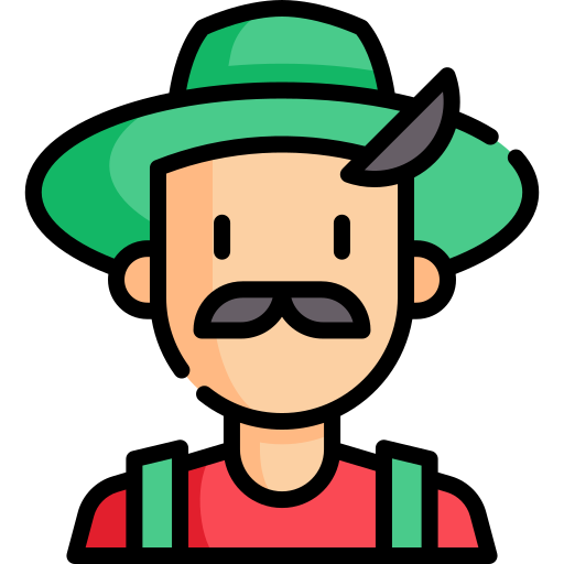 Agricultor icono gratis