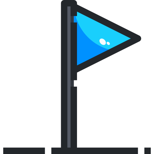 Flag free icon