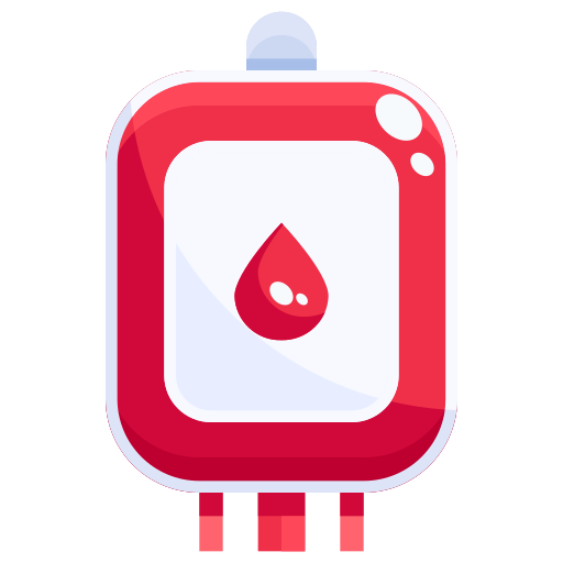 Blood transfusion Justicon Flat icon