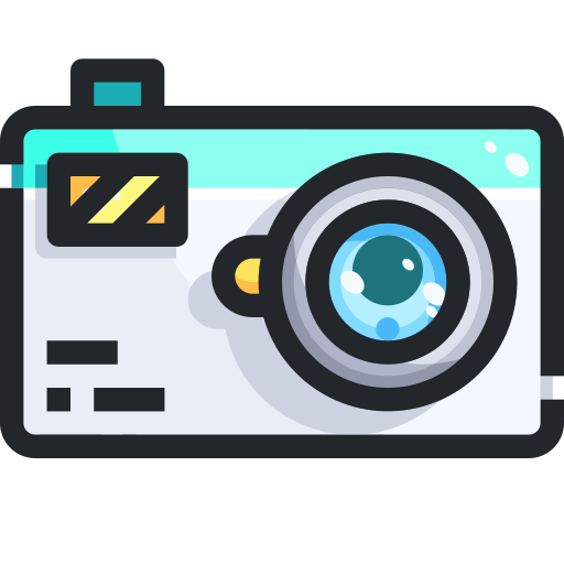cámara fotográfica icono gratis