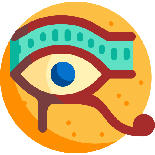 Ojo de horus icono gratis