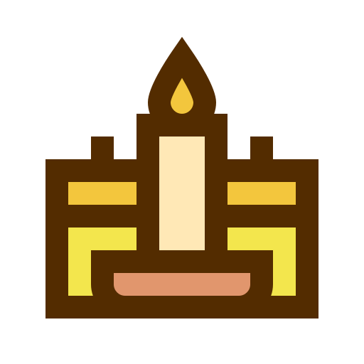 Velas icono gratis