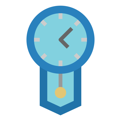 Wall clock free icon Wall clock free icon